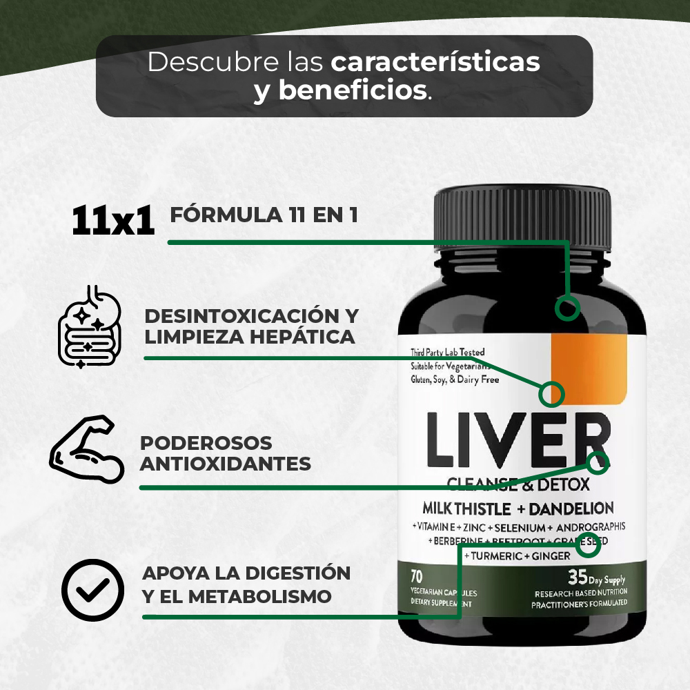Miniatura 7 de LIVER CLEANSE & DETOX